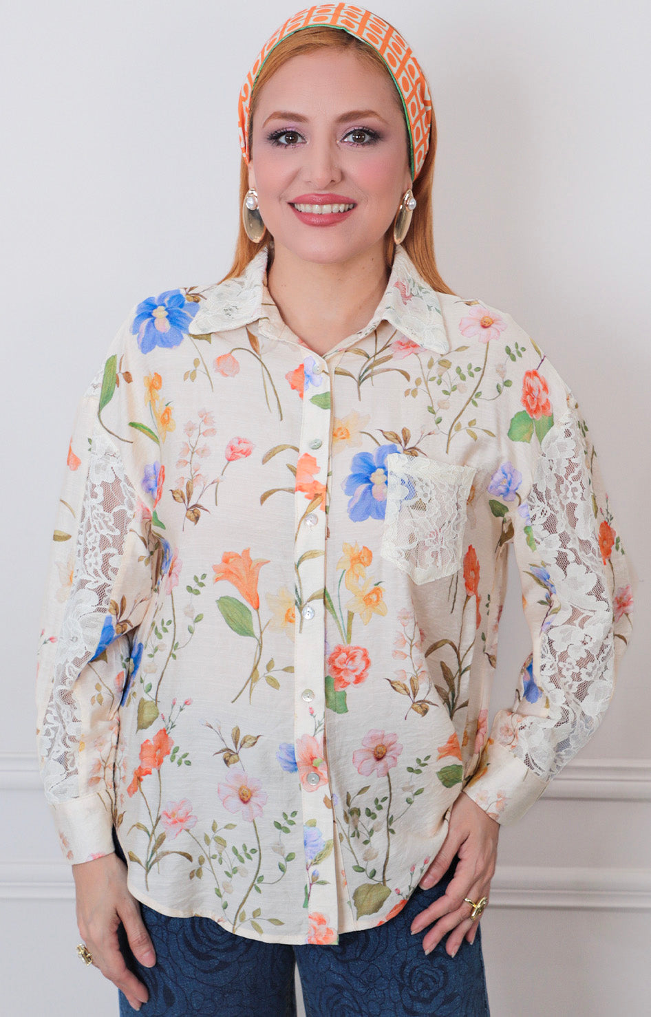 B*4-26*NAANAA*TP250116*BEIGE ESTAMPADO - BLUSAS REGULAR Boutiquemirel 