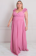 Vestido largo de tirantes - VESTIDO LARGO CURVY Boutiquemirel 