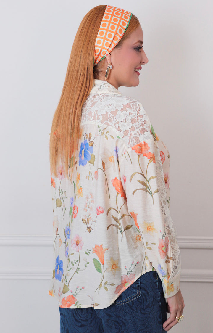 B*4-26*NAANAA*TP250116*BEIGE ESTAMPADO - BLUSAS REGULAR Boutiquemirel 