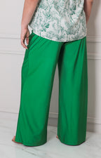 Pantalón satinado - PANTALON CURVY Boutiquemirel 