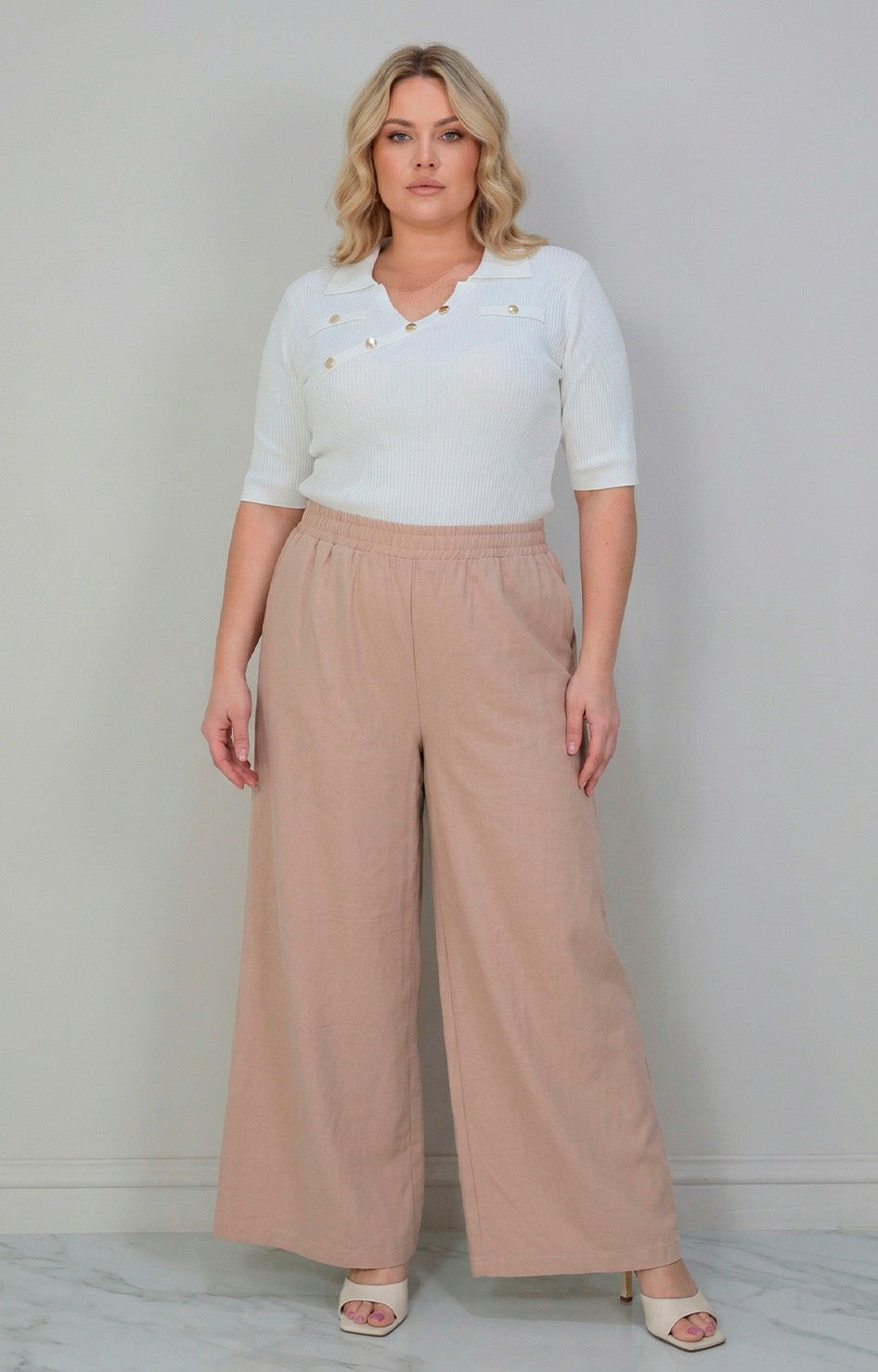 Pantalon liso - PANTALON CURVY Boutiquemirel 