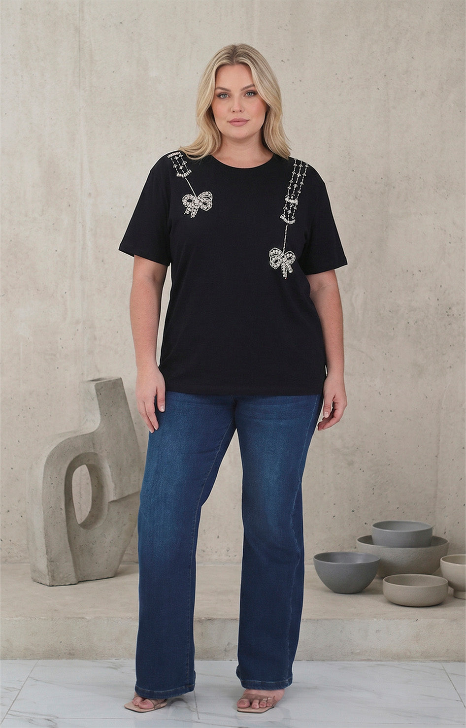 Blusa estampada - BLUSAS CURVY Boutiquemirel 