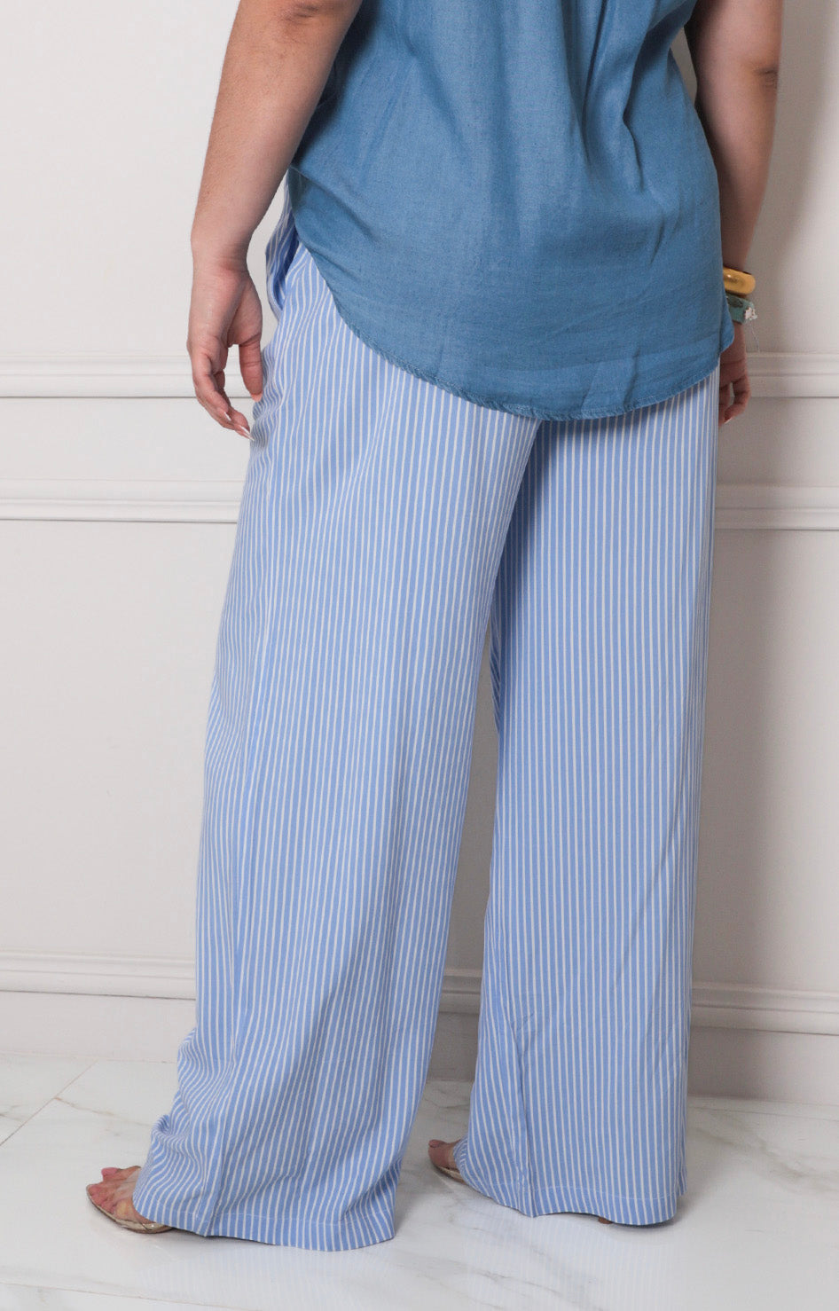 Pantalòn de raya - PANTALON CURVY Boutiquemirel 