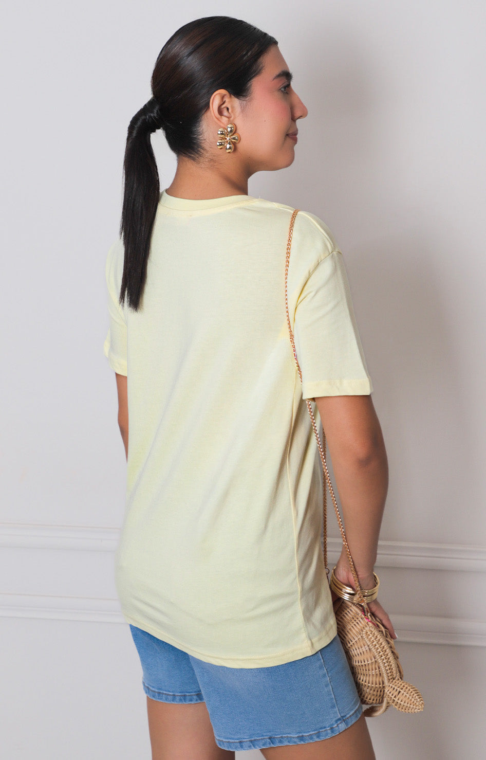 Blusa amarilla con estampado strawberry - BLUSAS REGULAR Boutiquemirel 