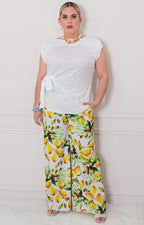 Pantalon recto estampado - PANTALON CURVY Boutiquemirel 