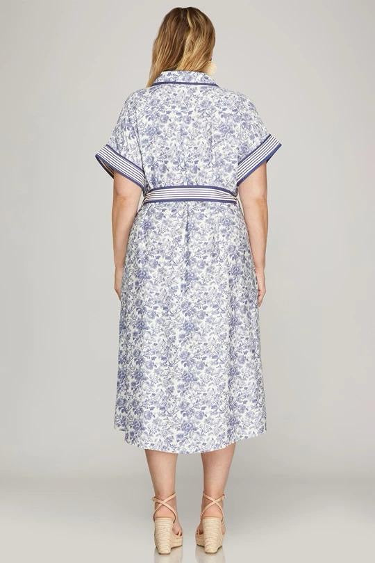 V*1-26*SHE+SKY*PST1044*AZUL ESTAMPADO - VESTIDO LARGO CURVY Boutiquemirel 