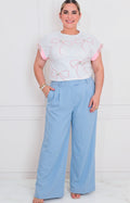 Pantalón amplio elegante - PANTALON CURVY Boutiquemirel 