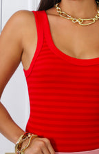 Blusa de tirantes estampada