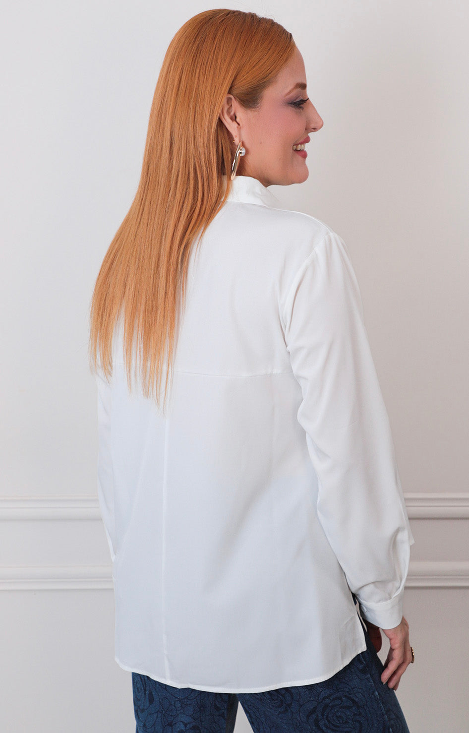 B*4-26*LINZY*T5826*BLANCO - BLUSAS REGULAR Boutiquemirel 