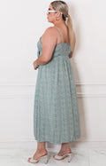 Vestido estampado con apertura - VESTIDO LARGO CURVY Boutiquemirel 