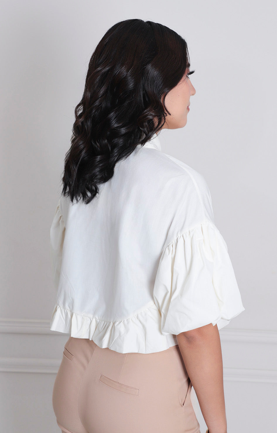 Blusa con manga globo - BLUSAS REGULAR Boutiquemirel 