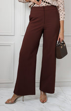 Pantalón de vestir wide leg