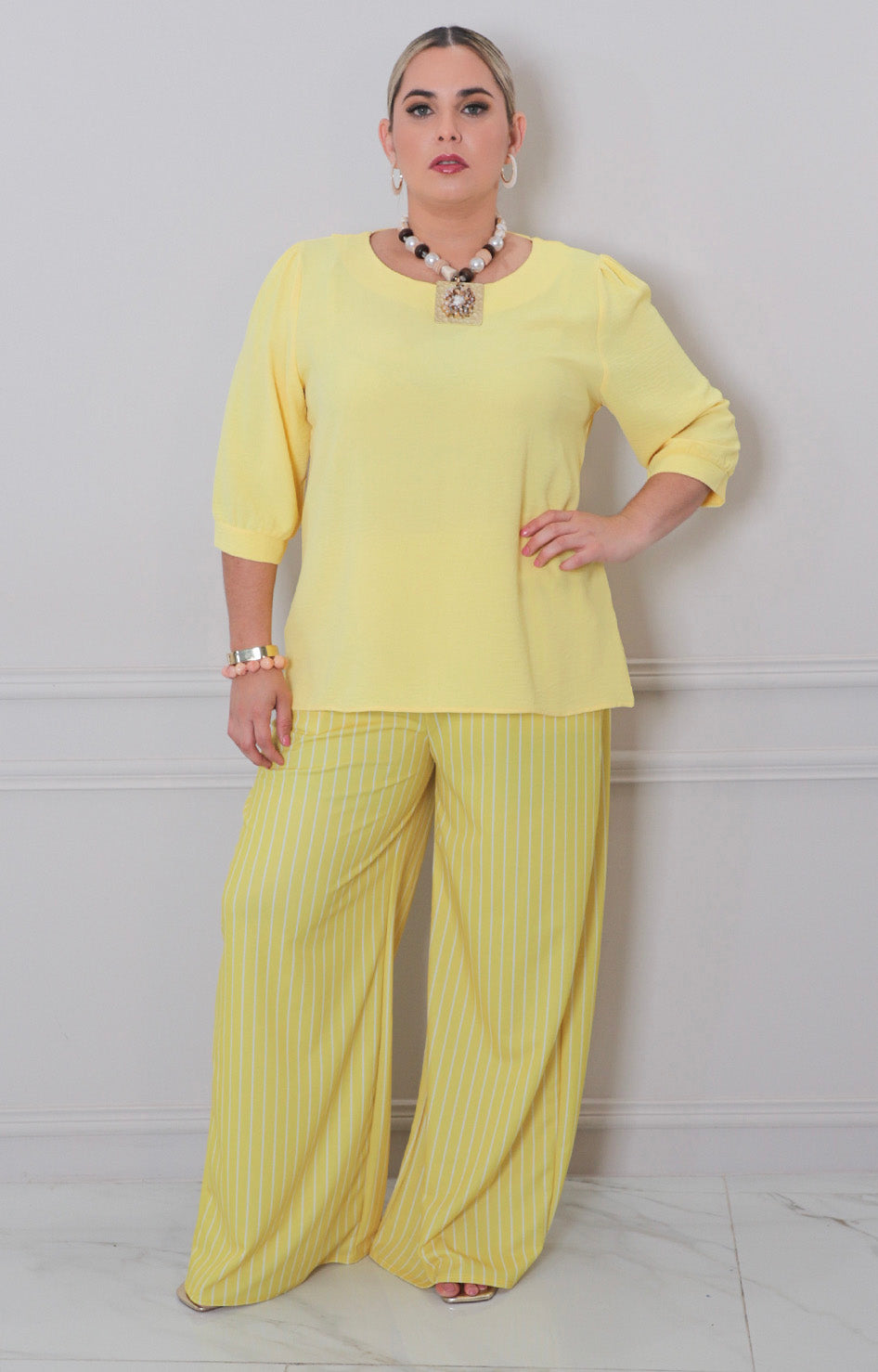 Blusa lisa - BLUSAS CURVY Boutiquemirel 