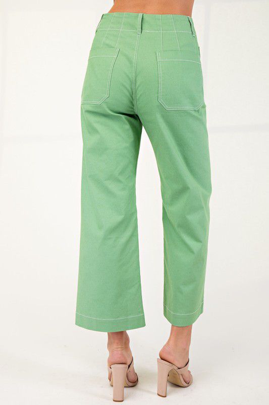 P*2-26*GIGIO*TG1525*VERDE - PANTALON REGULAR Boutiquemirel 