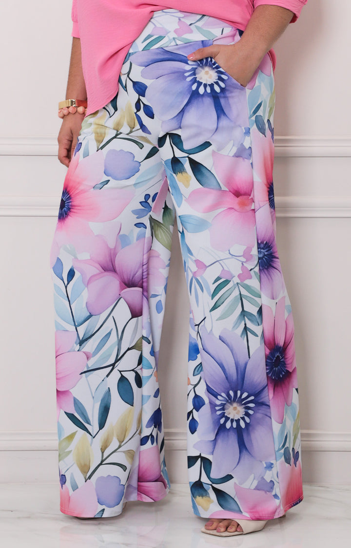 Pantalon recto estampado - PANTALON CURVY Boutiquemirel 