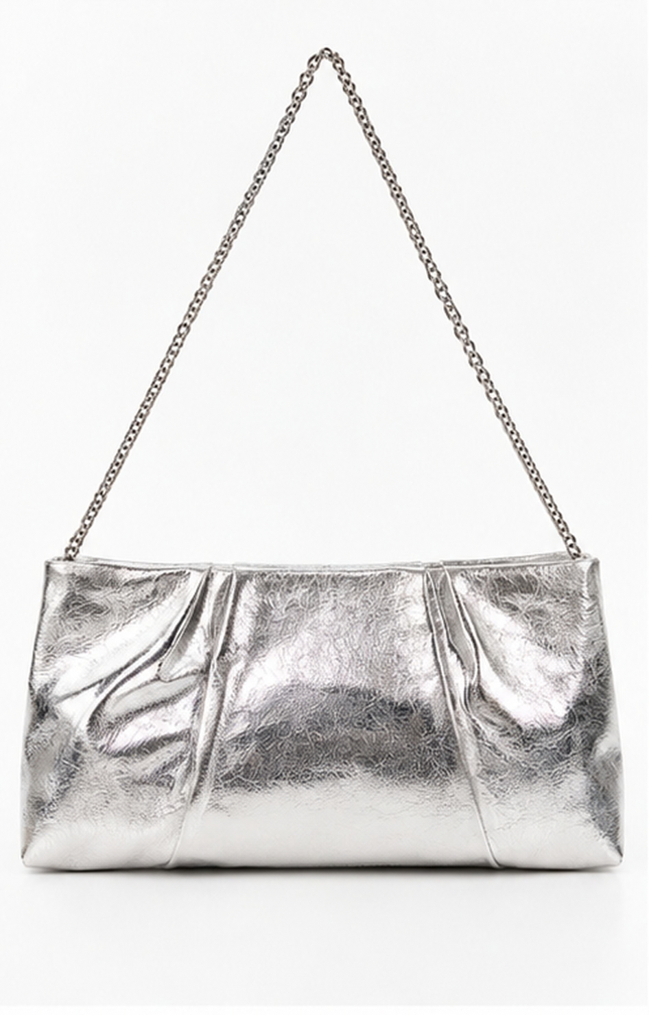 Clutch metálica con broche