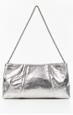 Clutch metálica con broche