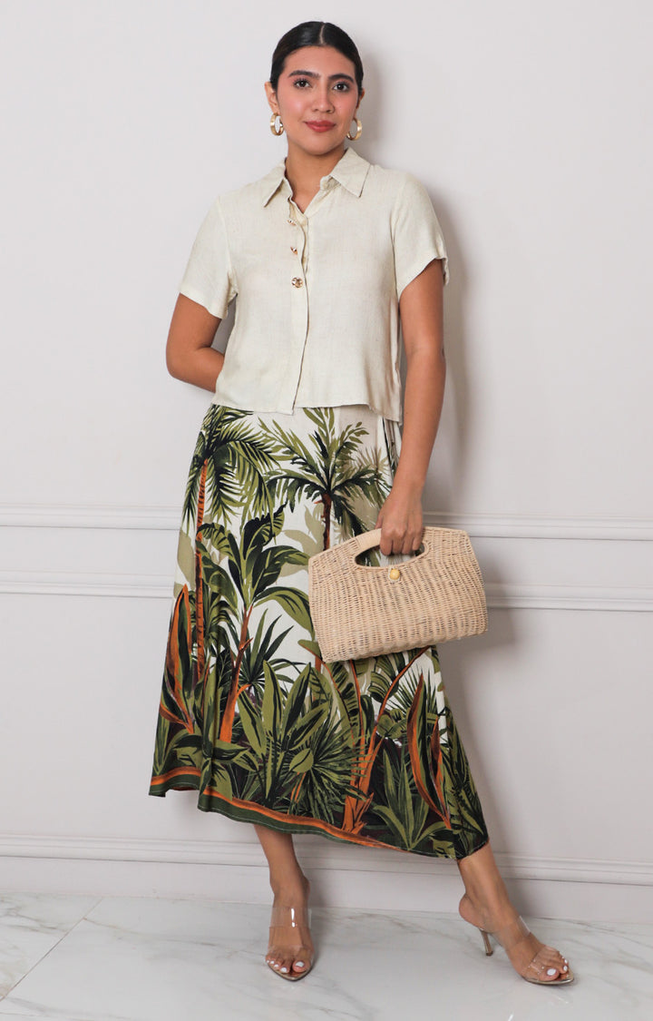 Conjunto beige estampado - CONJUNTO REGULAR Boutiquemirel 
