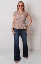 Blusa sisada con cierre - BLUSAS REGULAR Boutiquemirel 