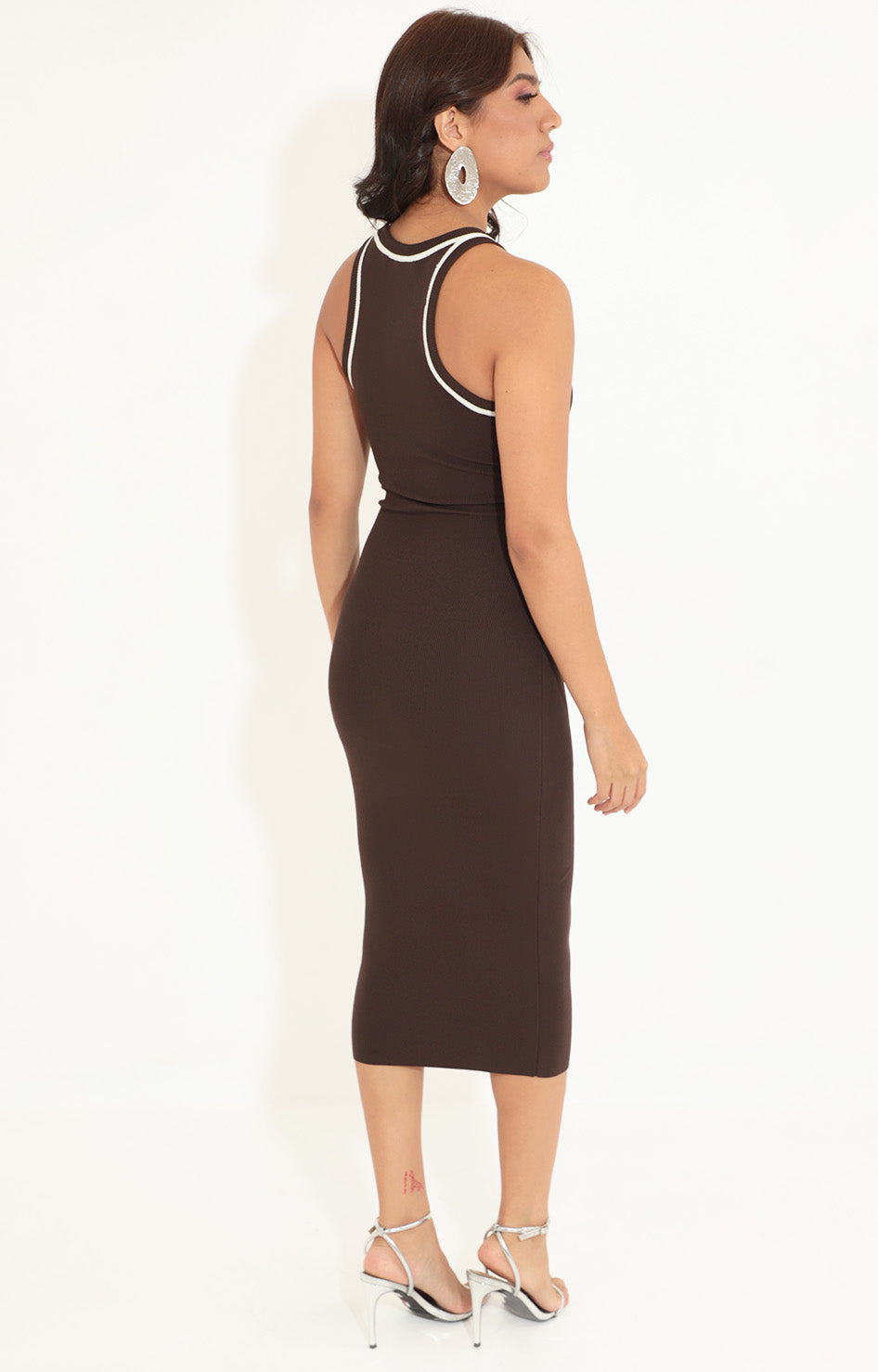 Vestido café - VESTIDO Boutiquemirel 