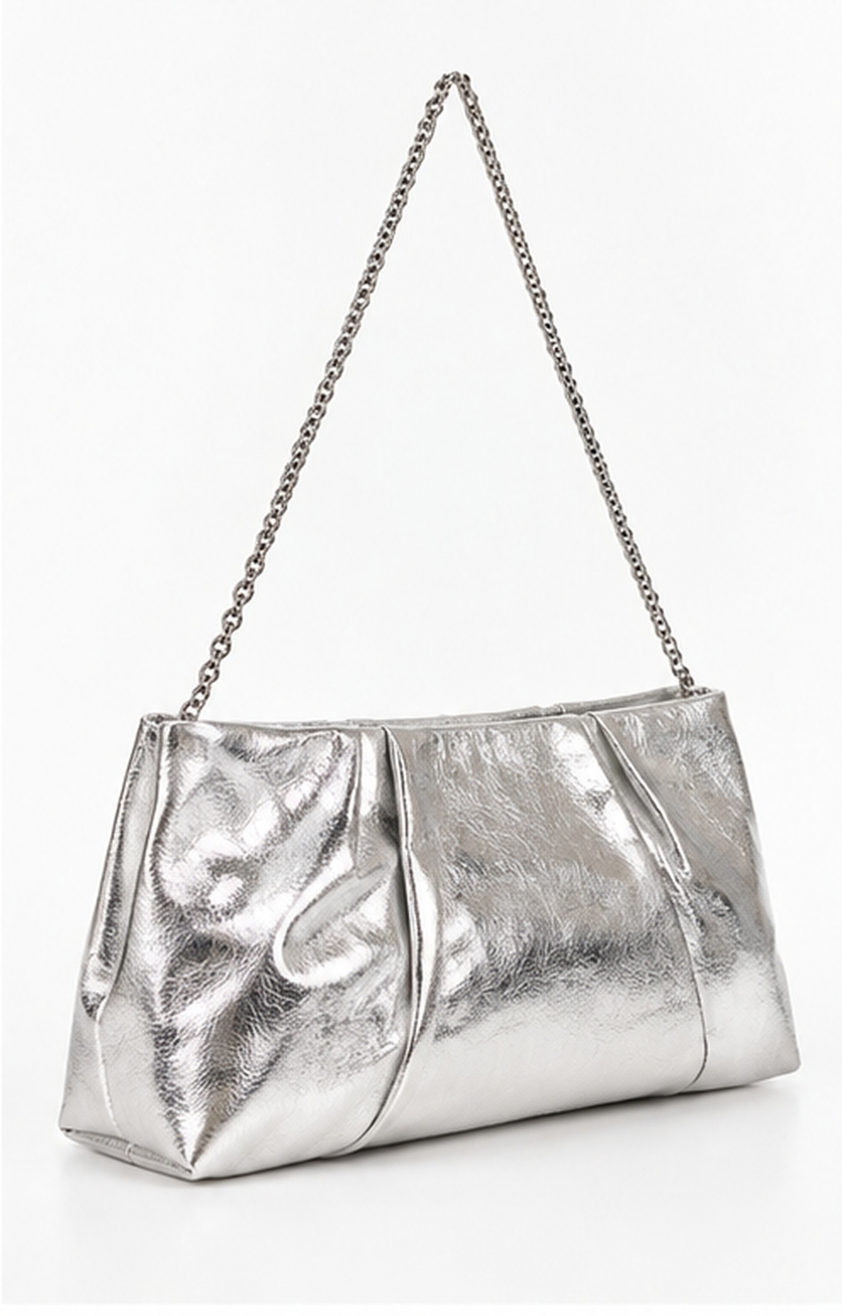 Clutch metálica con broche