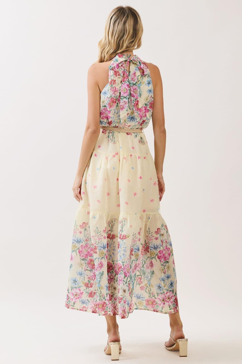 V*2-26*THE CLOTHING*LD6112*ESTAMPADO - VESTIDO LARGO REGULAR Boutiquemirel 