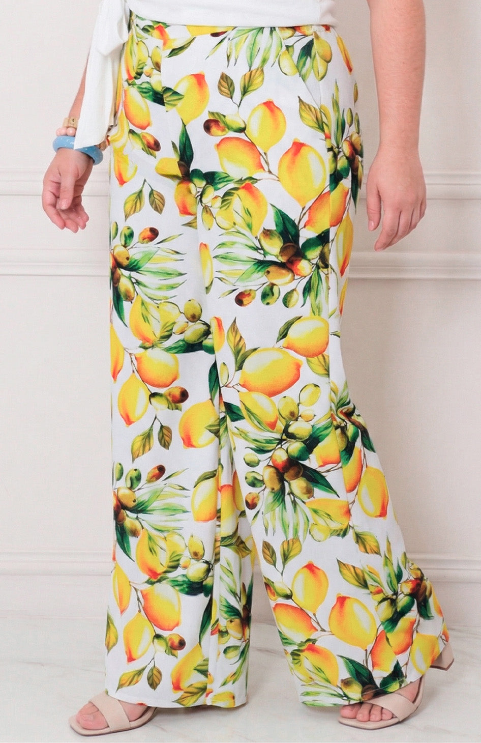 Pantalon recto estampado - PANTALON CURVY Boutiquemirel 