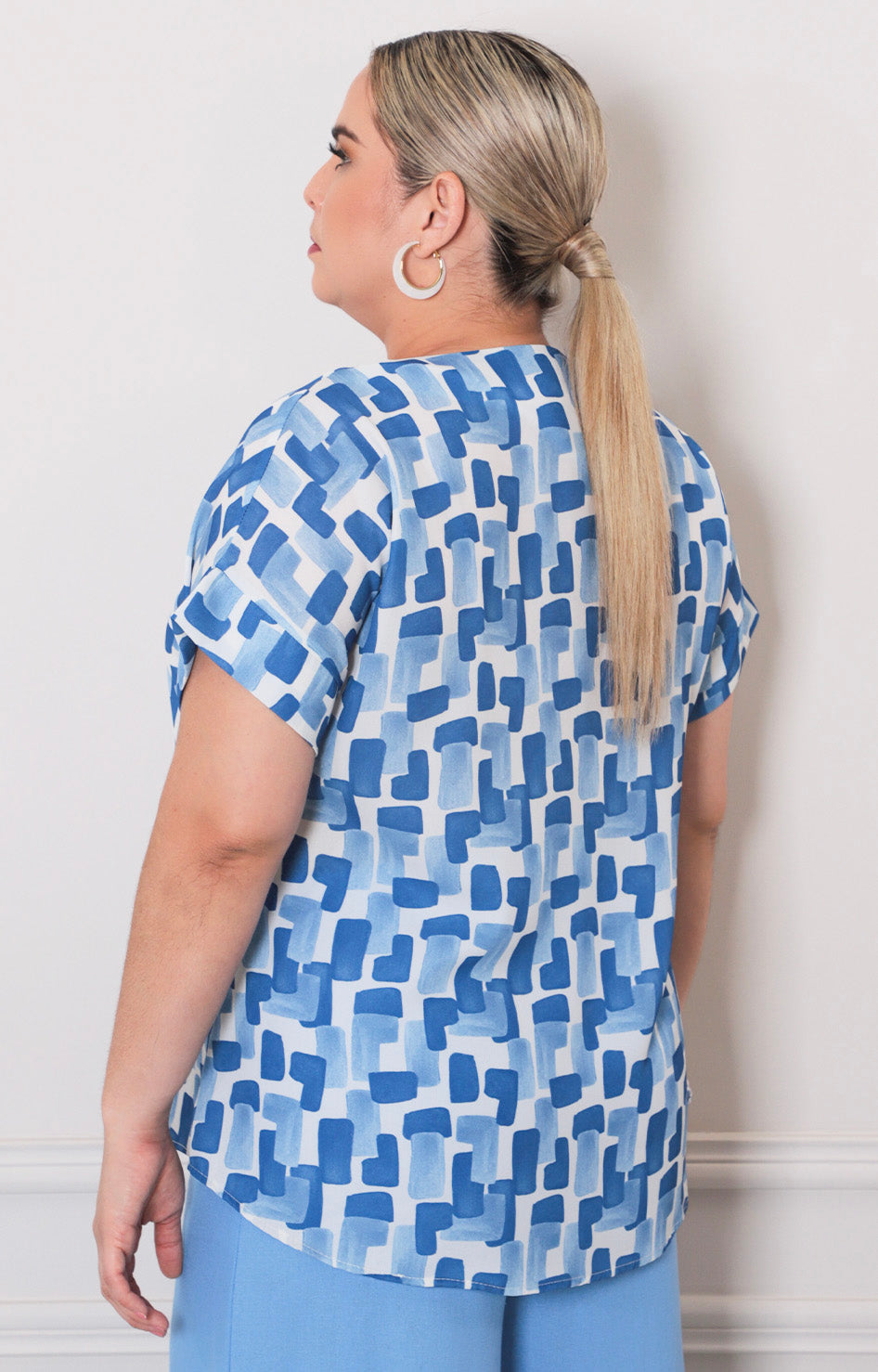 Blusa estampada - BLUSAS CURVY Boutiquemirel 