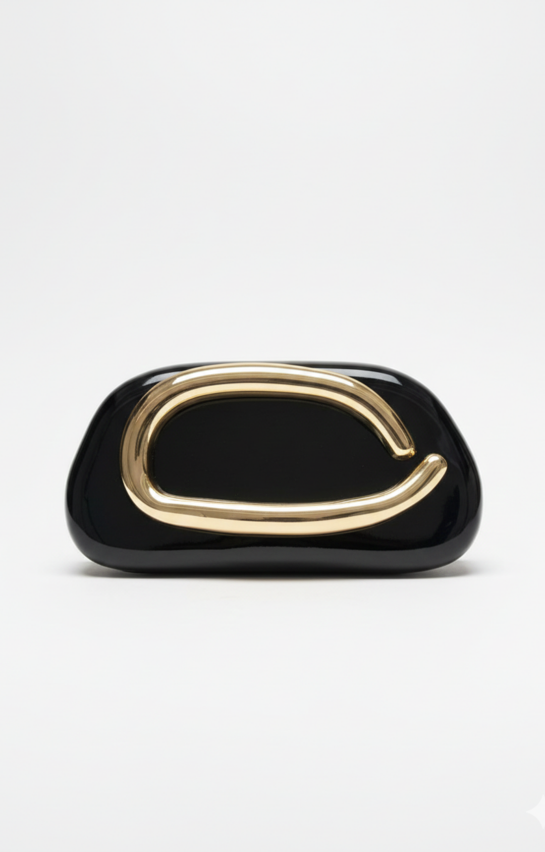 Bolsa negra con dorado - BOLSA Boutiquemirel 