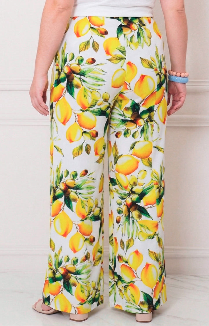 Pantalon recto estampado - PANTALON CURVY Boutiquemirel 