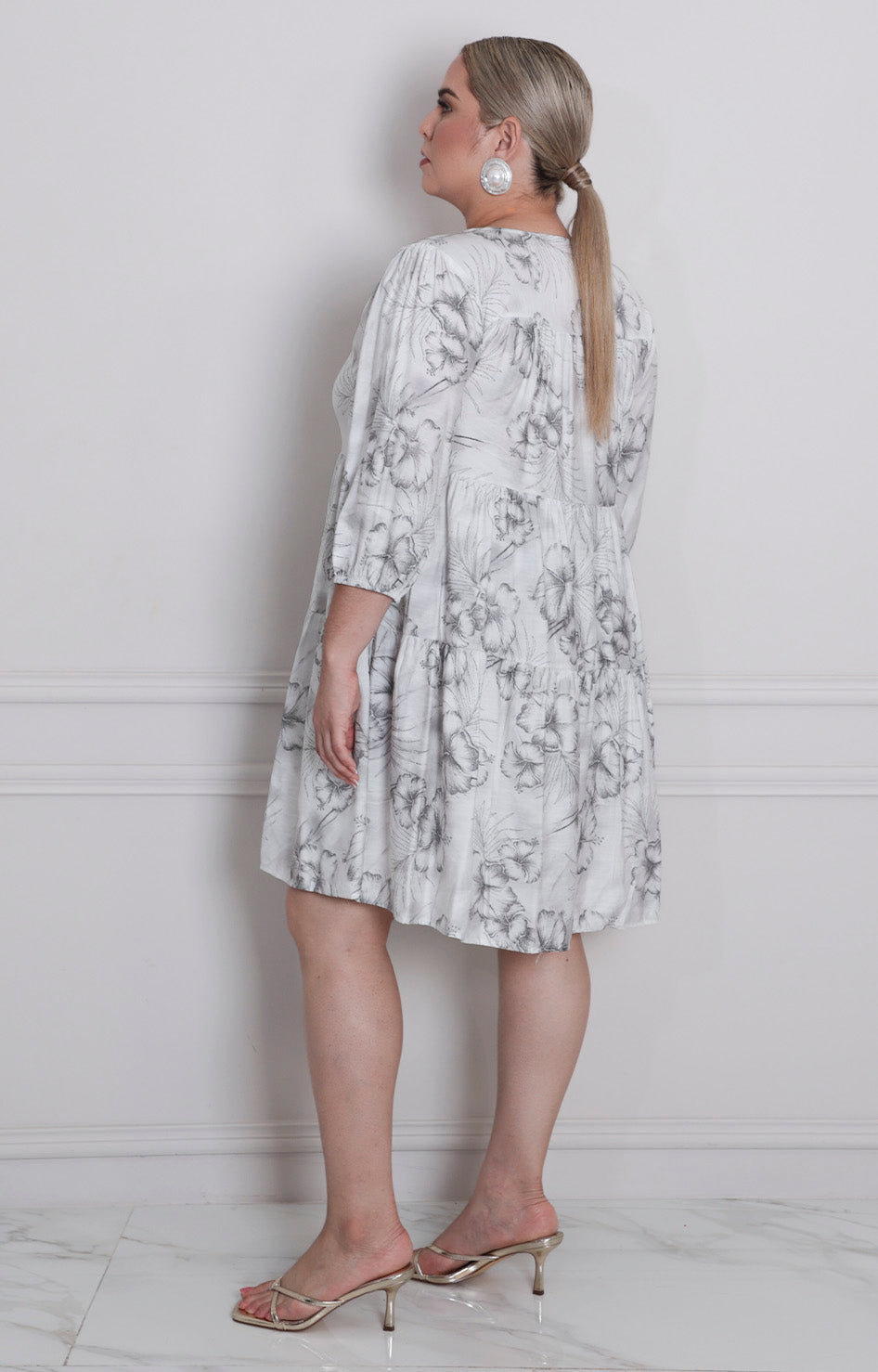 Vestido estampado corto - VESTIDO CORTO CURVY Boutiquemirel 