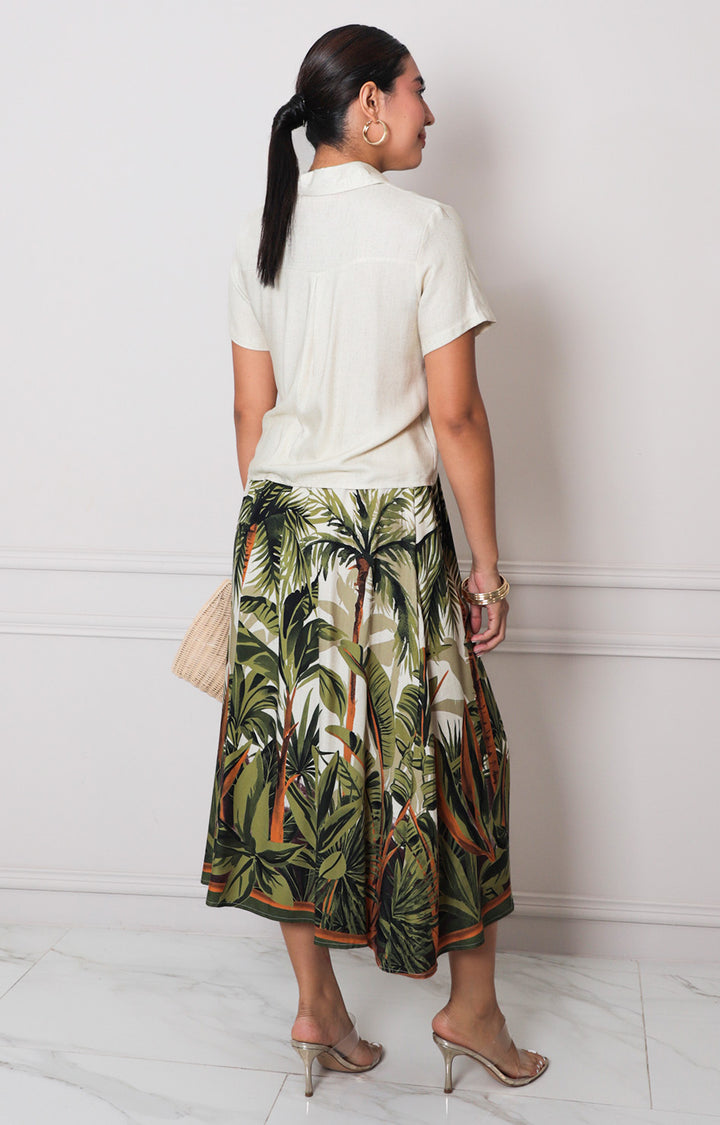 Conjunto beige estampado - CONJUNTO REGULAR Boutiquemirel 