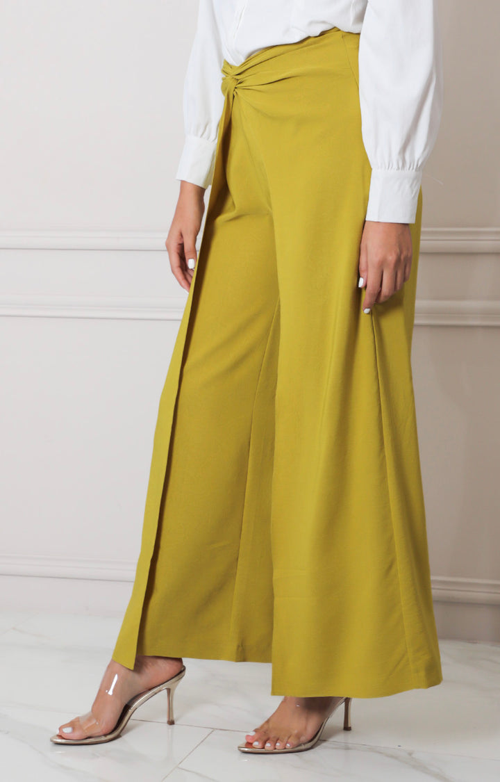 Pantalòn verde - PANTALON REGULAR Boutiquemirel 