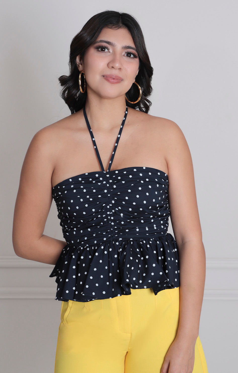 Blusa straple polka-dots - BLUSAS REGULAR Boutiquemirel 