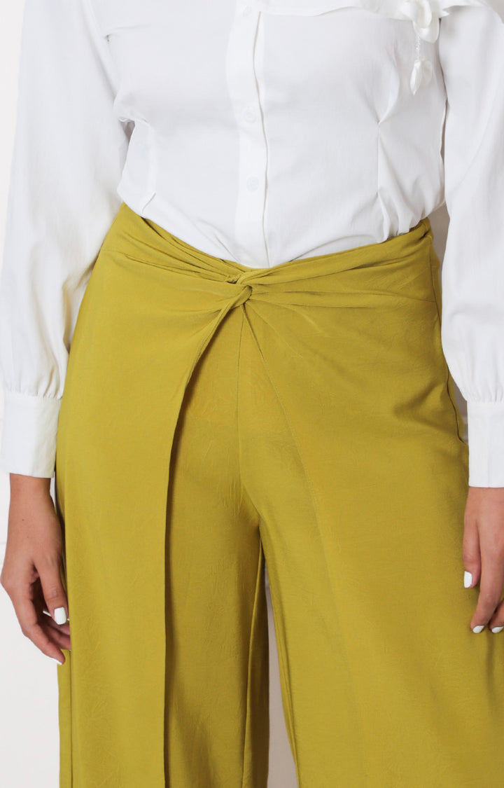 Pantalòn verde - PANTALON REGULAR Boutiquemirel 