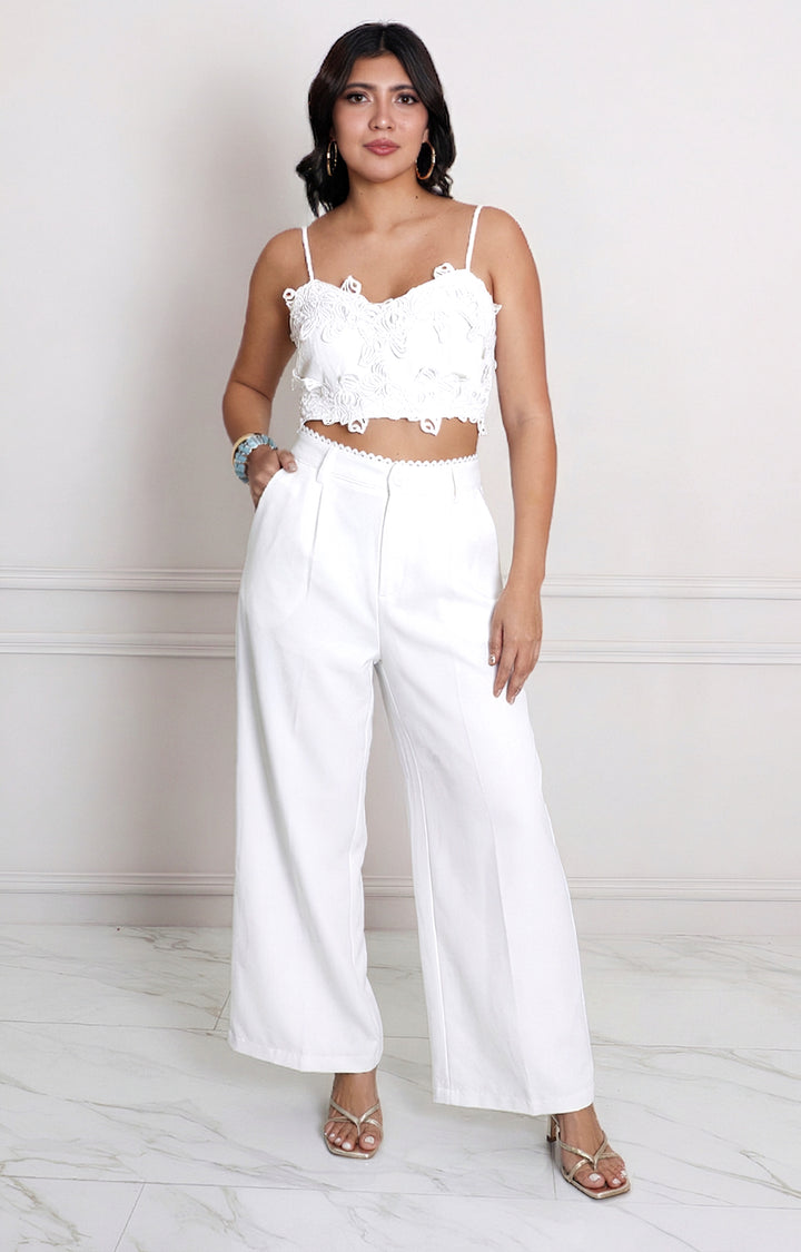 Conjunto de tirante con bordado - CONJUNTO REGULAR Boutiquemirel 