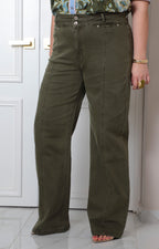 Pantalón de mezclilla tiro alto