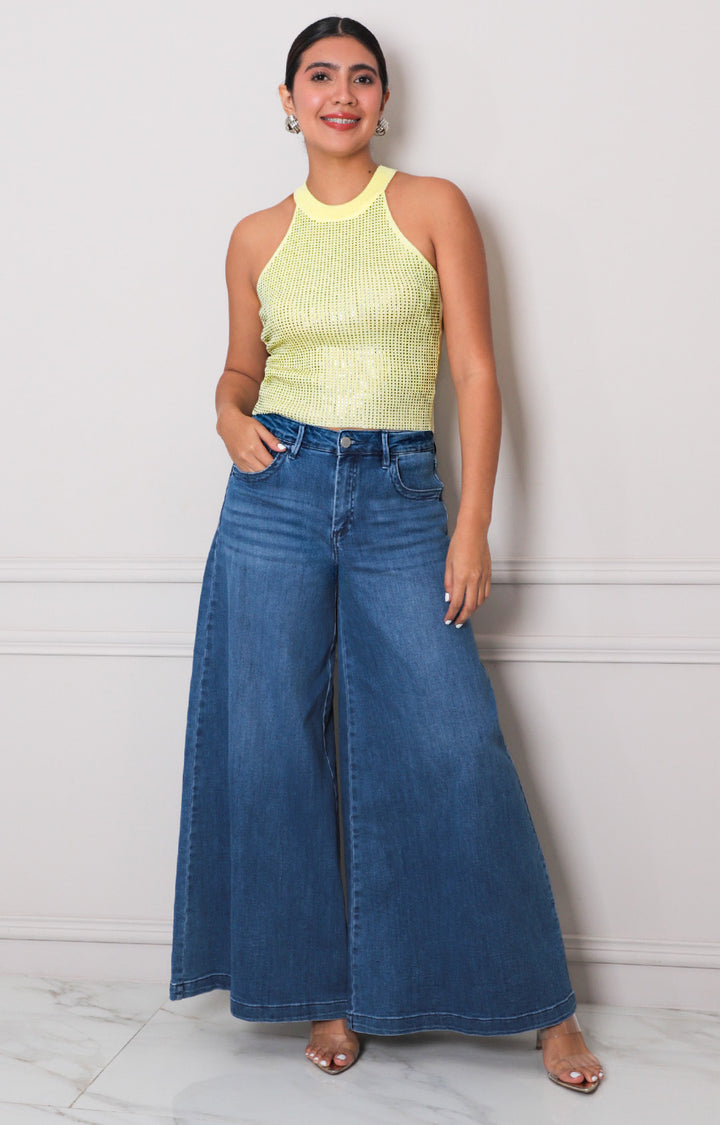 Blusa halter con brillos - BLUSAS REGULAR Boutiquemirel 