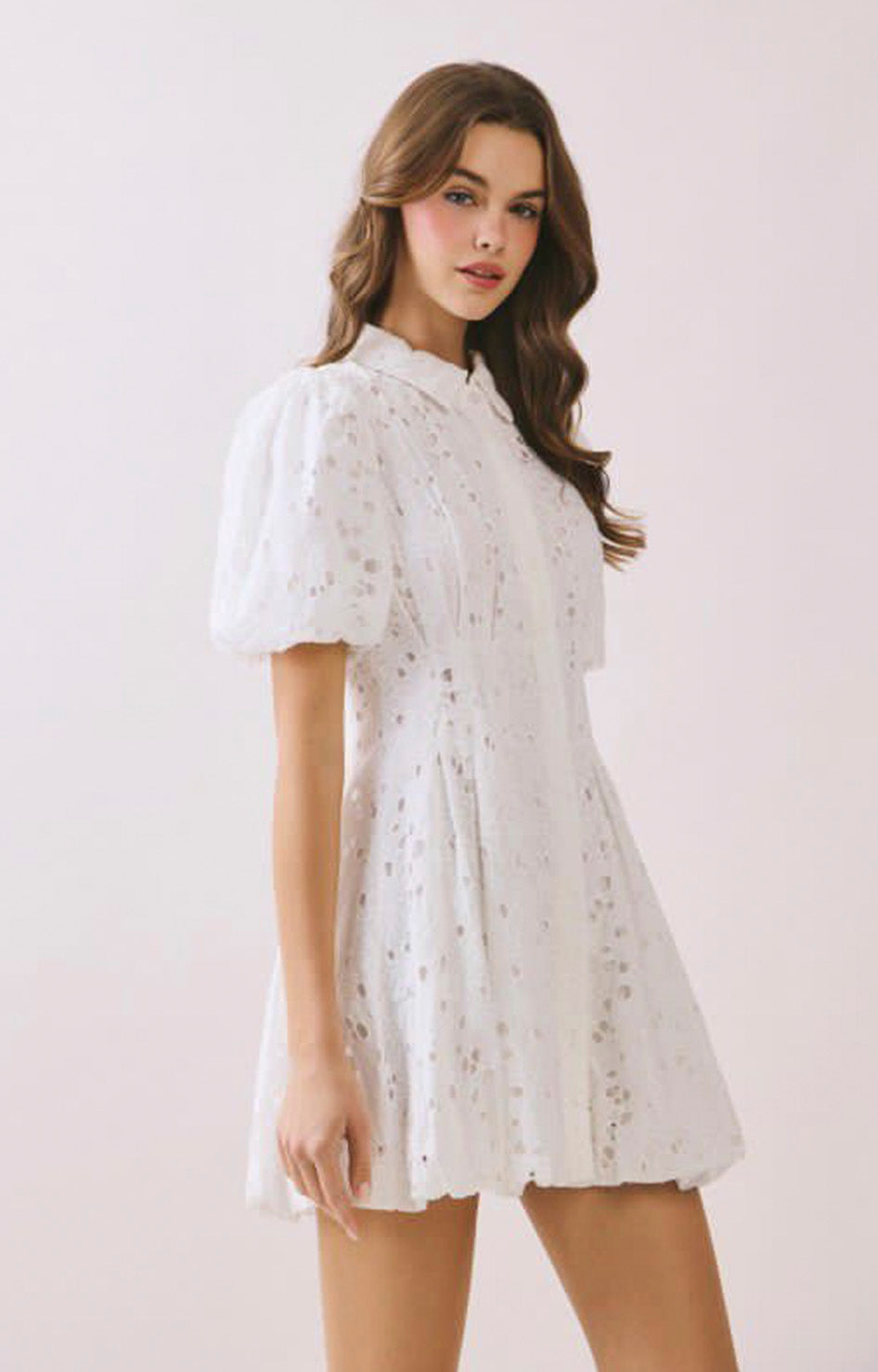 Vestido blanco de botones - VESTIDO CORTO REGULAR Boutiquemirel 