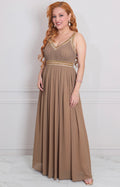 Vestido de tirantes con brillos - VESTIDO LARGO REGULAR Boutiquemirel 