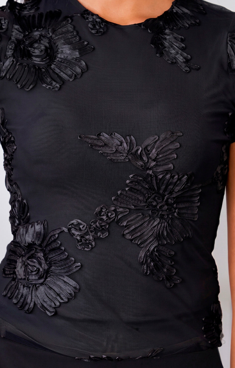 Blusa con estampado con textura