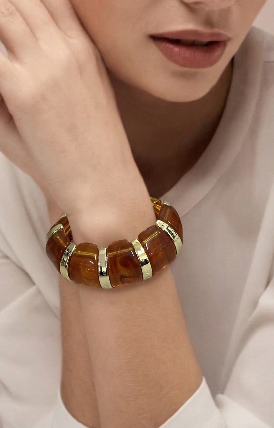 P*10-25*JOIA*KBR5624*CAFE - PULSERA Boutiquemirel 