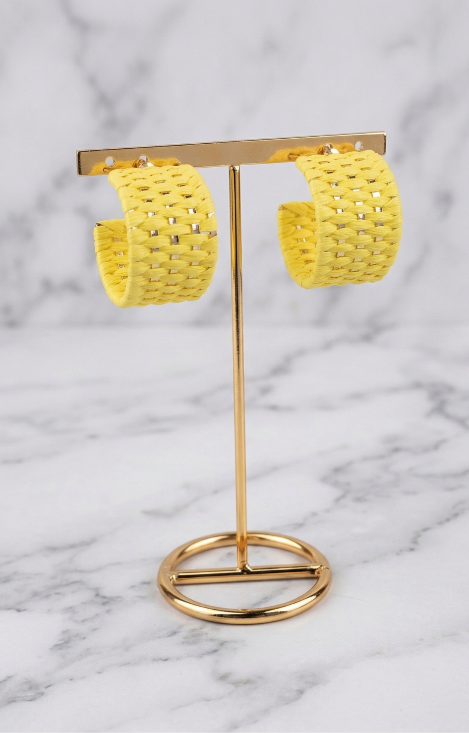 Aretes Aro  Tejidos Grandes - ARETES Boutiquemirel 