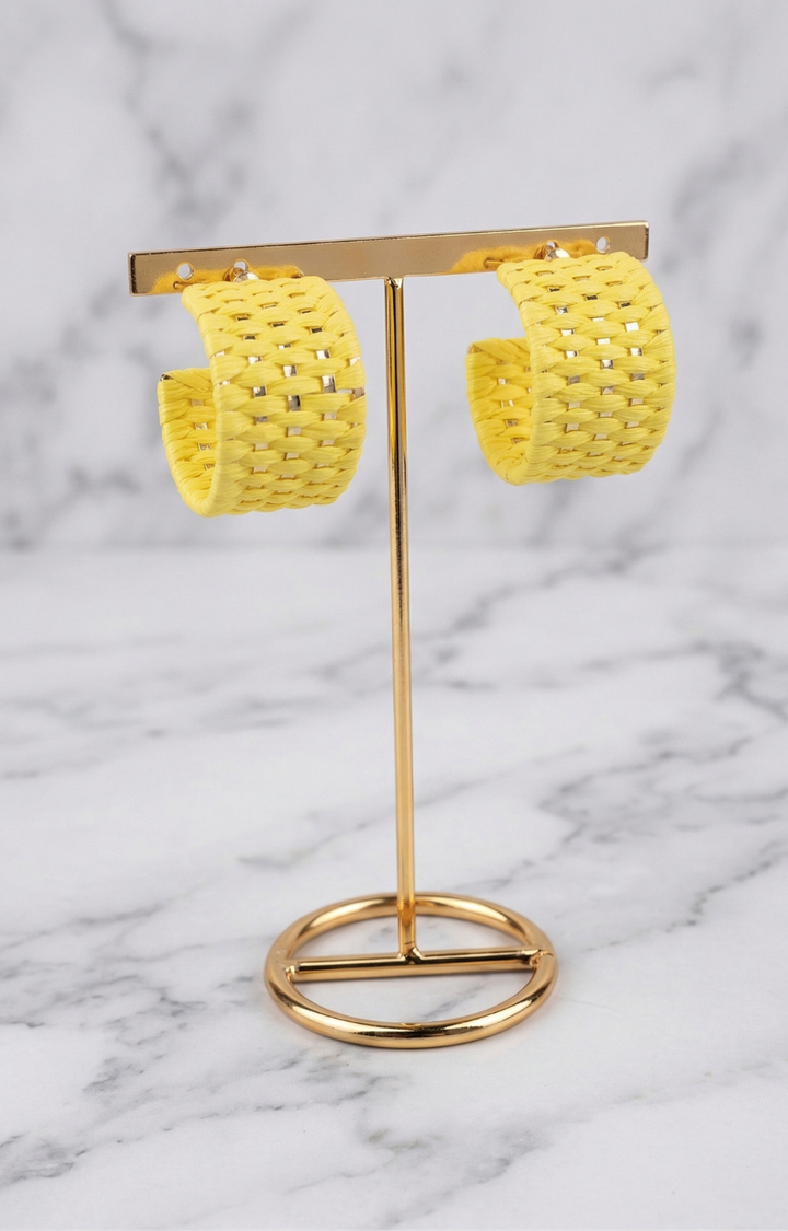 Aretes Aro  Tejidos Grandes - ARETES Boutiquemirel 