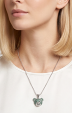 Collares con dije brillante - COLLARES CHAPA Boutiquemirel 