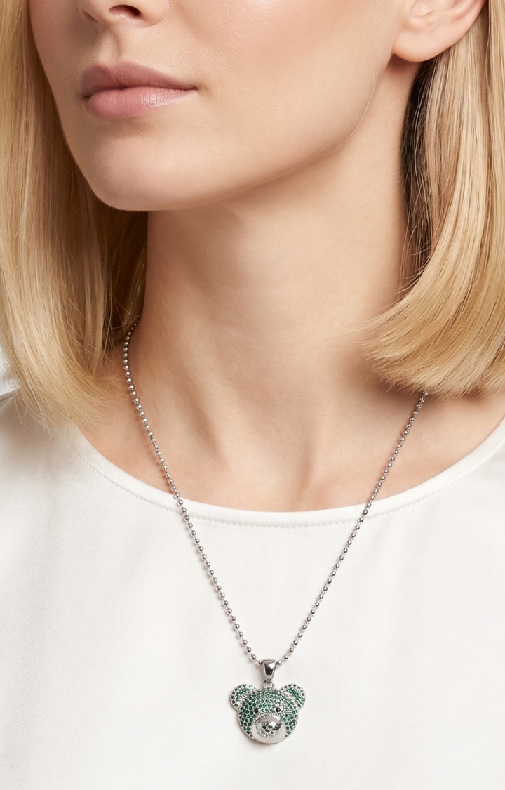 Collares con dije brillante - COLLARES CHAPA Boutiquemirel 