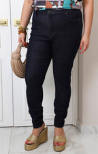 Pantalón skinny negro de mezclilla