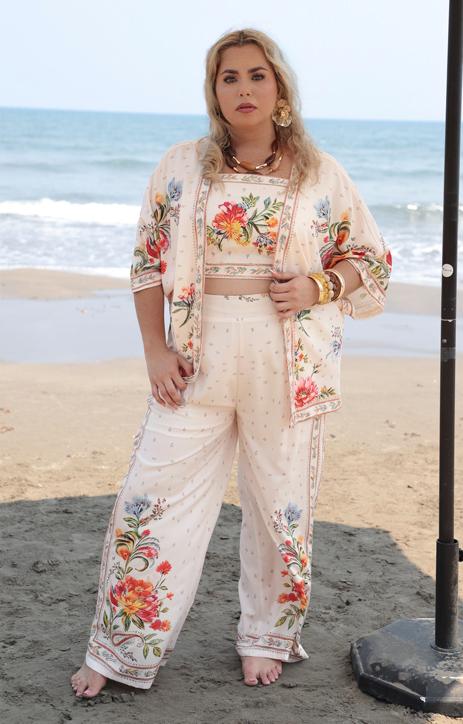 C*3-26*FASHION*6160X*BEIGE ESTAMPADO - CONJUNTO CURVY Boutiquemirel 