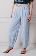 Pantalòn con hebilla dorado - PANTALON REGULAR Boutiquemirel 