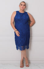 Vestido de guipiur - VESTIDO CORTO CURVY Boutiquemirel 